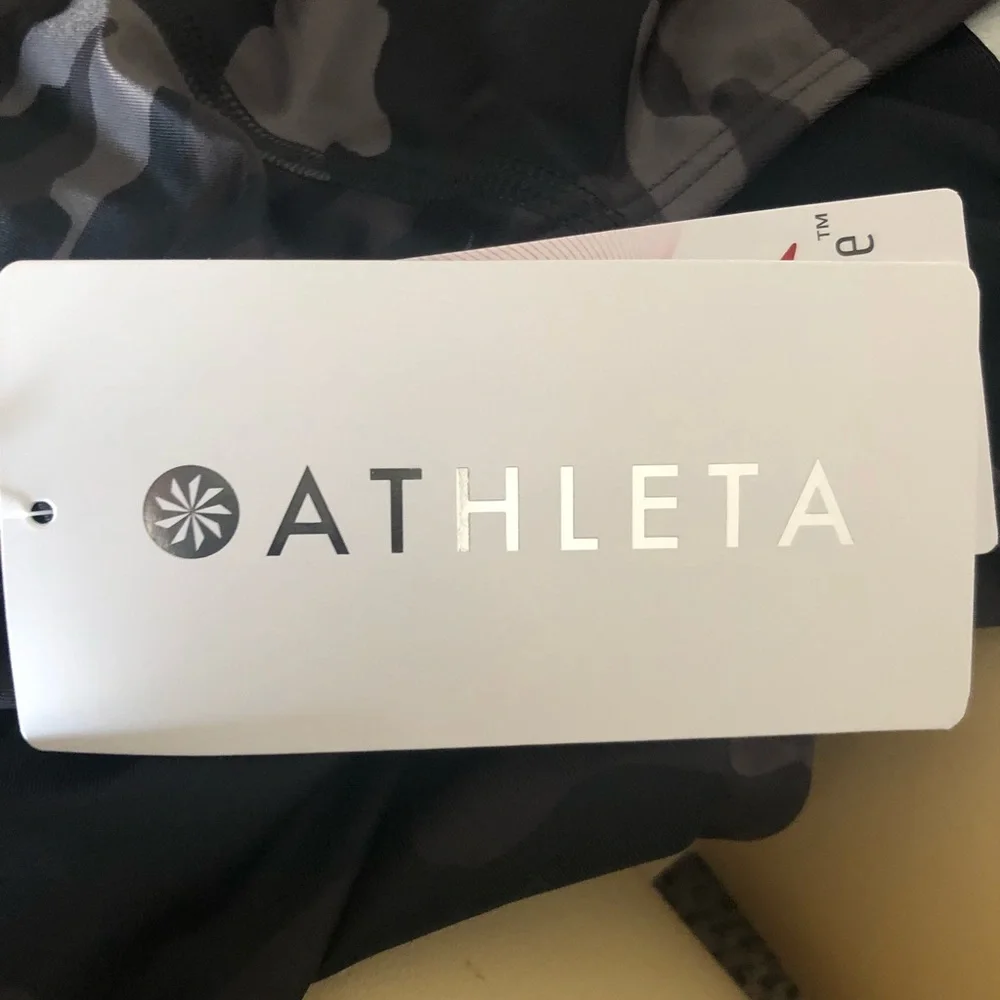 New Size 40 Athleta Freestyle Camo One Piece Bathing Suit 14 - Picture 10 of 11